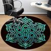 1pc Mandala Pattern Office Round Area Rug, Under Office Chairs Bedroom Living Room Home Decor, Room Deco, Available in Various Sizes