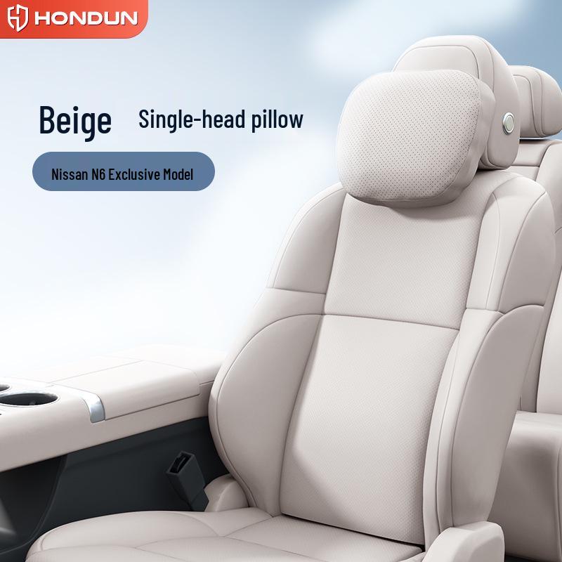 Nissan N6 Headrest Lumbar & Neck Support Pillow - Car Interior Accessory