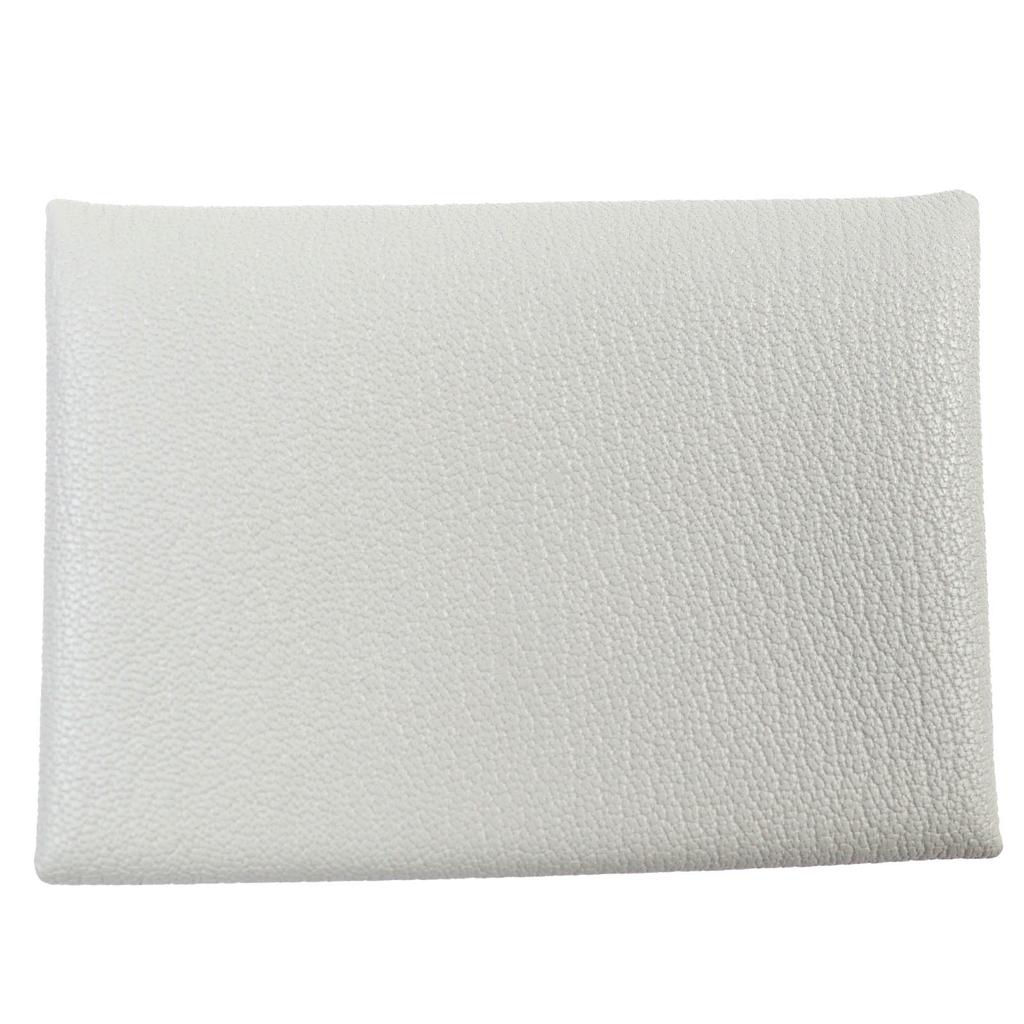 Pristine HERMES Coin Case Calvi Duo Shoble Misol Women Used