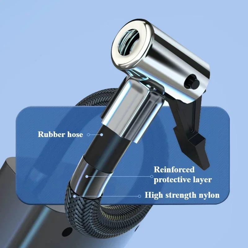 150PSI Portable Car Air Compressor Wireless/Wired Electric Tire Inflator Pump for Motorcycle Bicycle Boat Car Tire Ball