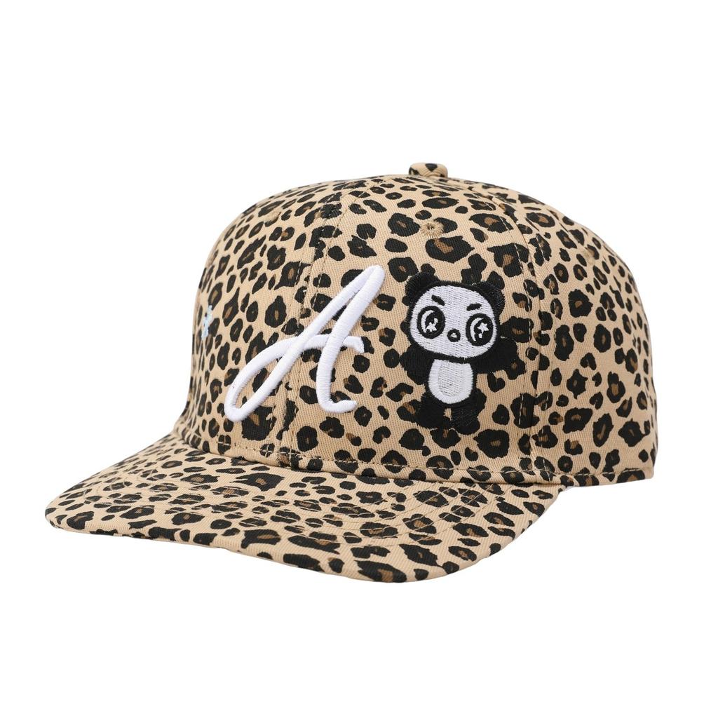 Back of the head all-inclusive flat edge baseball cap Korean anti-wearing flat-brimmed hat female Xia Xian face leopard print camouflage cap male