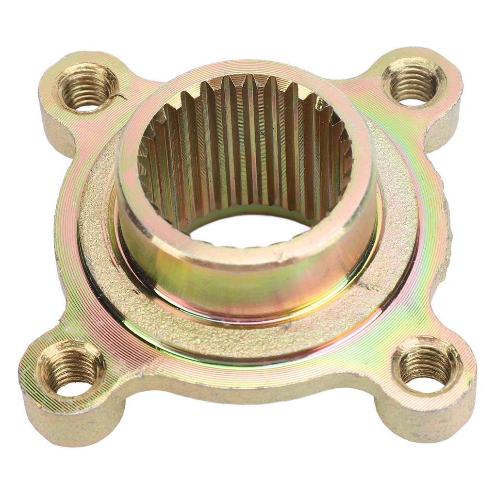 Jantă Roată Frână pe Disc 28 de Dinți Butuc Suport Disc Frână Aliaj Metalic Auriu pentru ATV Go Kart Vehicul Modificat de Teren