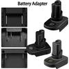 Tool Battery Converter Adapter For Dewalt For Makita/Bosch/Milwaukee 18V Li-Ion Battery Convert To For Bosch 12V Power Tool