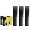 3Pcs Saxophone Reed Strength 1.5/2.0/2.5 Resin Soprano Saxophone Mouthpiece Reed for Saxophone Beginners Students
