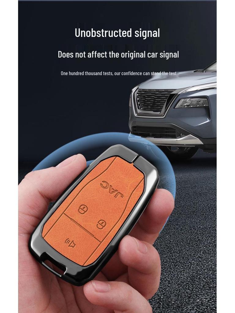 JAC Refine Keychain & Key Case for S3, S5, M3, M4, S2k6 - Unisex Car Accessory