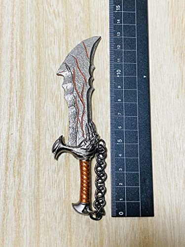 Original Blades of Chaos God of War Ragnarok Sword Mini Weapon Accessory Keychain Decor Paper Knife God of War PS4 PS5
