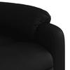 Massage Relax Chair Synthetic Leather Black