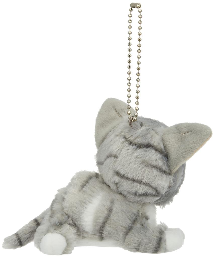 Naito Design Institute is Little Mascot Gray Cat Plush Approximately 8cm Long "Together good" Toy,