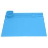 Silicone Painting Mat with Cup DIY Cultivate Artistic Talent Easy To Wipe Silicone Art Mat for Boys Girls Art Supplies