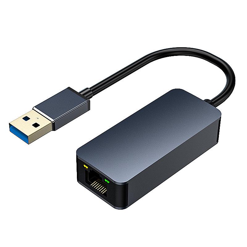 2.5G USB-C Network Card, 3.1 to 2.5G Ethernet Adapter, 2500M High-Speed Data Transmission.