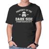 Unisex Crew Neck T-Shirt Property Of Dark Side Graphic Short Sleeve Casual Tee
