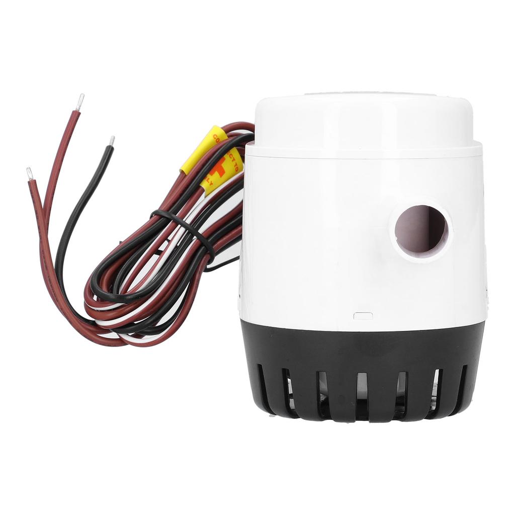 12V 750GPH Automatic Submersible Bilge Pump with Built In Float Switch Marine Boat Accessory