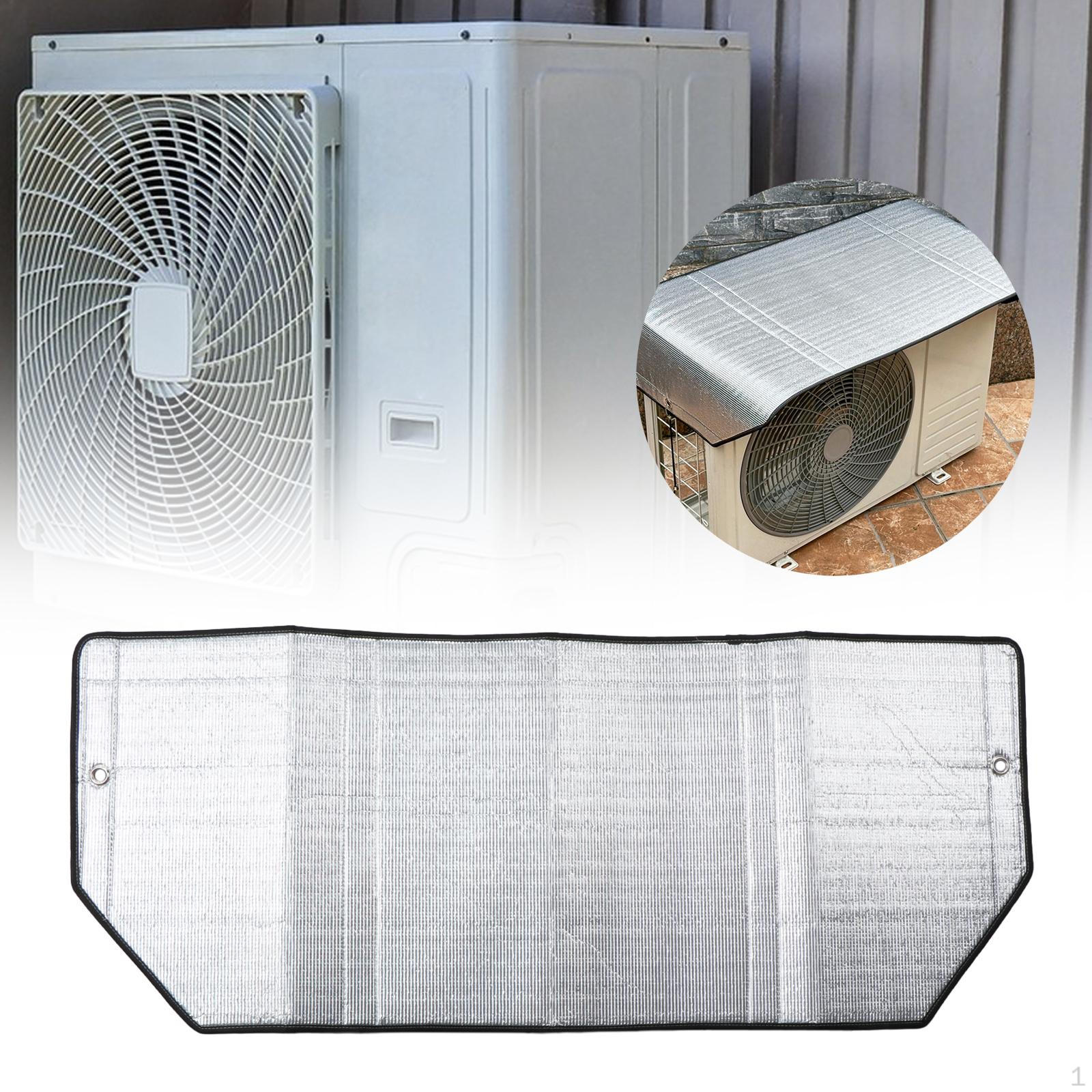 

Крышка кондиционера Солнцезащитные козырьки Пыленепроницаемый Защитный Водонепроницаемый 120cmx50cm Flat