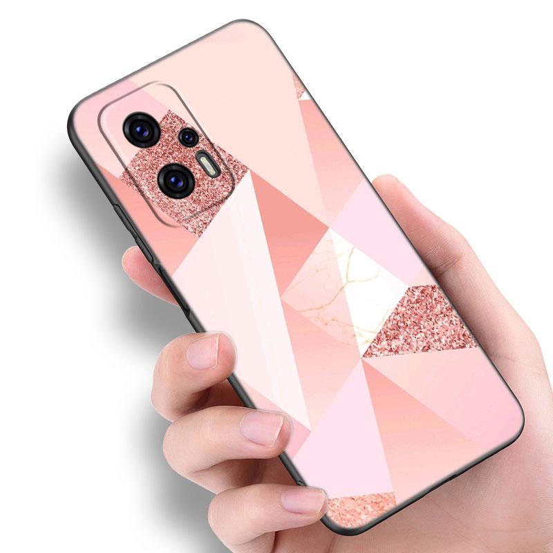 

Чехол для телефона в стиле розового золота с любовью для Xiaomi POCO F2 F3 M2 M3 M4 X3 X4 Pro NFC F4 GT 5G F1 X2 C3 C31 C40 M5S, мягкий черный чехол из ТПУ Xiaomi POCO M5S