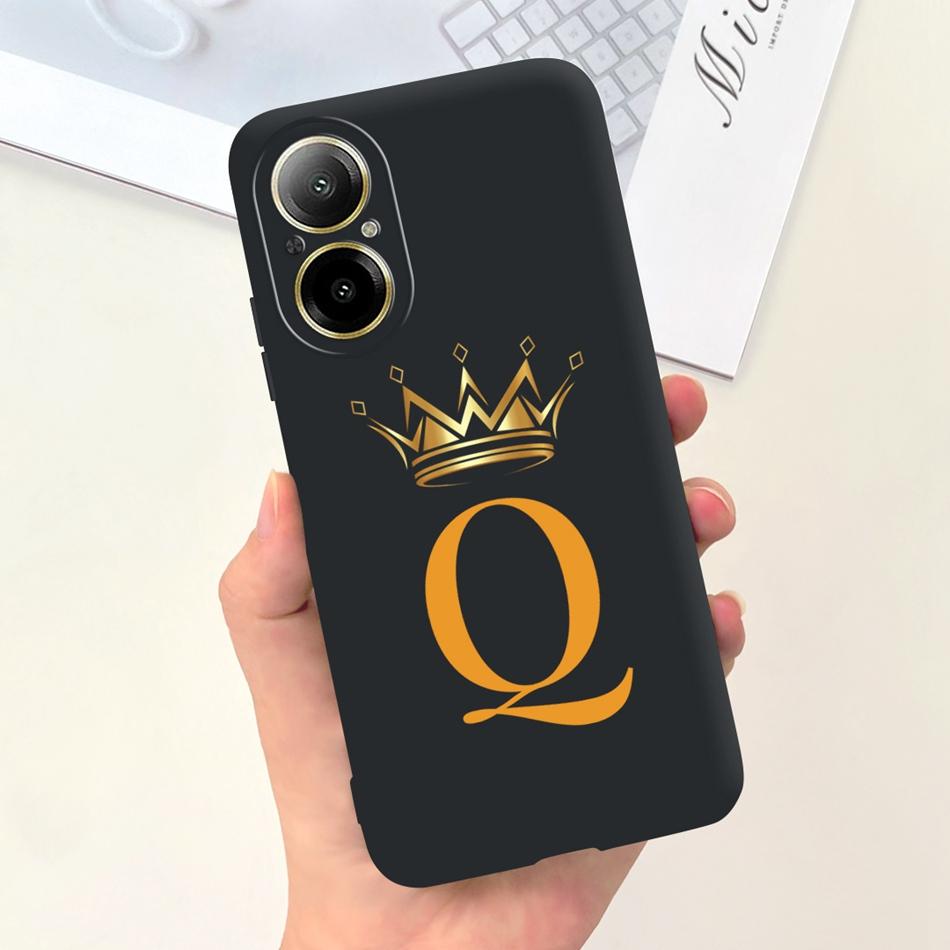 Fashion Letter Case For Realme C67 4G Soft Silicon TPU Protective Cover For RealmeC67 C 67 4G RMX3890 Phone Cases