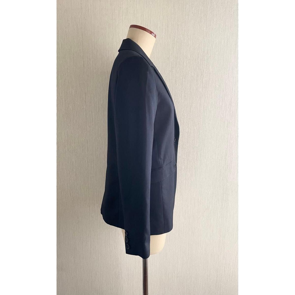 earth music  ecology Earth Music Ecology Single Tailored Jacket Navy Navy M