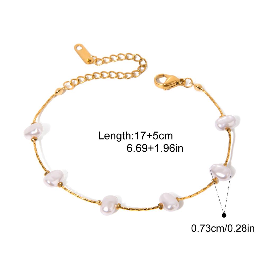 Yori Geometric Hollow Double Layer Hollow Spring Open Bracelet Bangle Waterproof 18K Gold Plated Texture Jewelry New