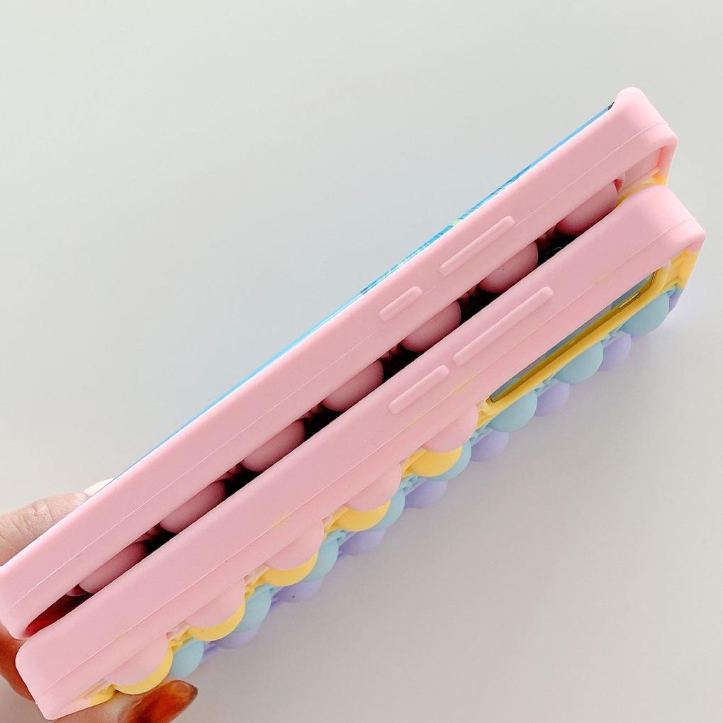 Phone Cover Bubble Phone Case Silicone Decoration Mobile Protector