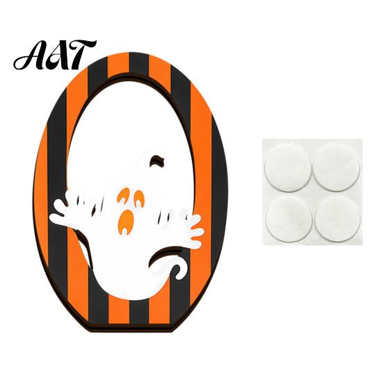 Halloween Desktop Ornament Decor Wooden BOO Ornaments for Tabletop Tiered Tray Decor, Solid Wood Signs Creative Letter Decorations Festive Holiday