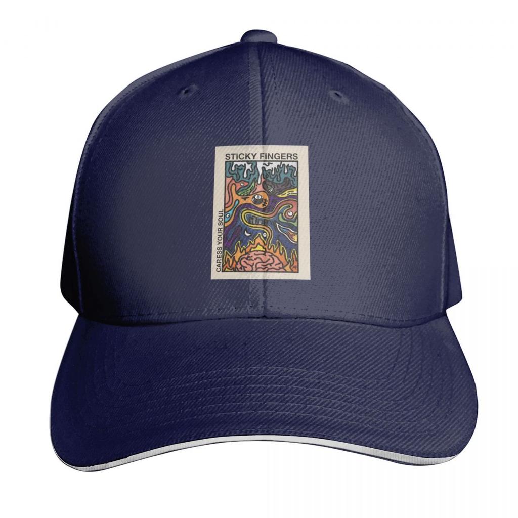 Sticky Fingers Caress Your Soul Baseball Cap Cute Mountaineering GentleUnisex Hat Fashionable Women Beach Fashion Unisexs
