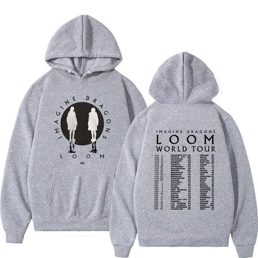 Imagine Dragons L00M World Tour  Print Hoodie Men Women