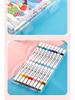 Master Soft Tip Acrylic Markers & Layerable Color Pencils with Art Brushes for Kids