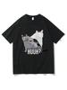 Cat Meme Print T Shirt Unisex Wounisex Cartoon Graphic Print Comfortable Casual Summer Tees Tops Harajuku T-Shirts 50609