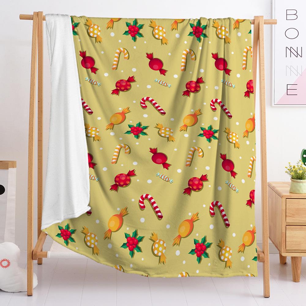 Christmas Blanket Flannel Blanket Gift Snowman Blanket Spring And Autumn
