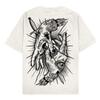 2026 Original Tide Brand American Retro Personality Round Collar Hipster Hip Hop TShirt Cotton Body Word Tattoo Artist TShirt