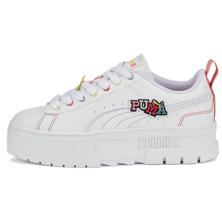 (WMNS) PUMA Mayze Pierced - White Multi Women s 386582-01 EU 39