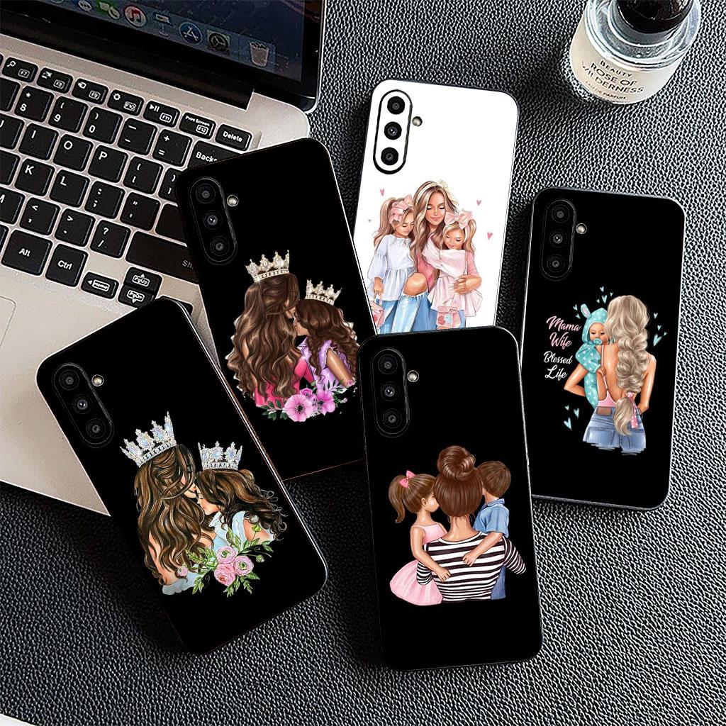Casing Phone Cover for Xiaomi Redmi Note 14 13 Pro Plus ProPlus 14C 13c Pro+ 5G Case  Woman Baby Girl Mom Family Boy