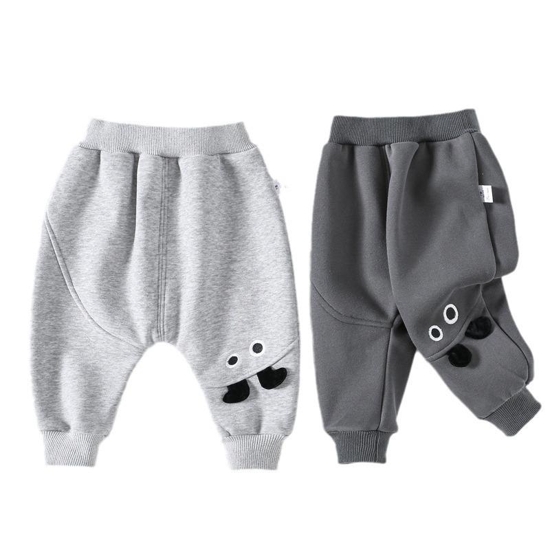 Baby Winter Fleece-Lined Pants for Toddlers and Infants - Boys and Girls Casual Long Pants