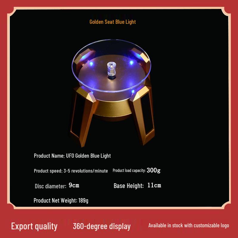 High-End Ceramic Turntable Jewelry Rack for Bracelet & Earrings Display
