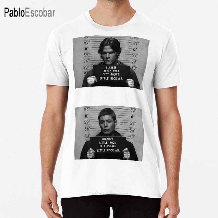 Supernatural Mugshots Tshirt Supernatural Caneca Caneca Draco Dean Winchester Sam Portadale Crowley