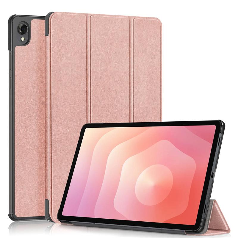 Für TAB A11 Plus 2025 Samsung Tab S11 Hülle 11 Zoll Dreifach faltbares PU-Leder Hartständer Bemalte Hülle Für Funda Galaxy Tab S11 S11 5G Hülle SM-X730 X736B