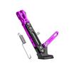 Universal Motorcycle Kickstand, CNC Aluminum Alloy Adjustable Tripod Holder Foot Side Support Stand, Parking Kickstand For Motor Scooter Motorbike