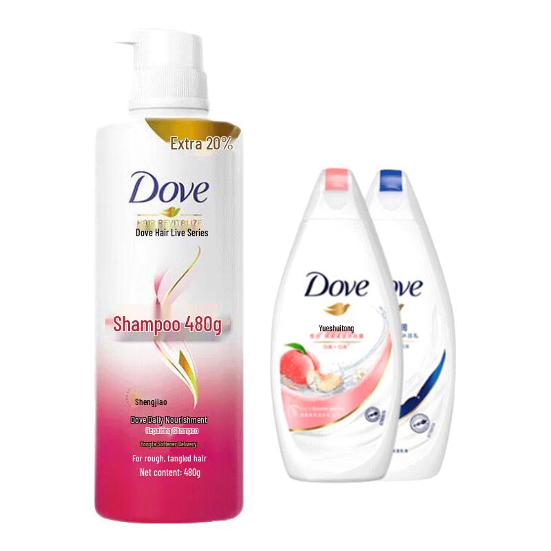 

Dove Daily Nourishing Repair Shampoo & Shower Gel Set