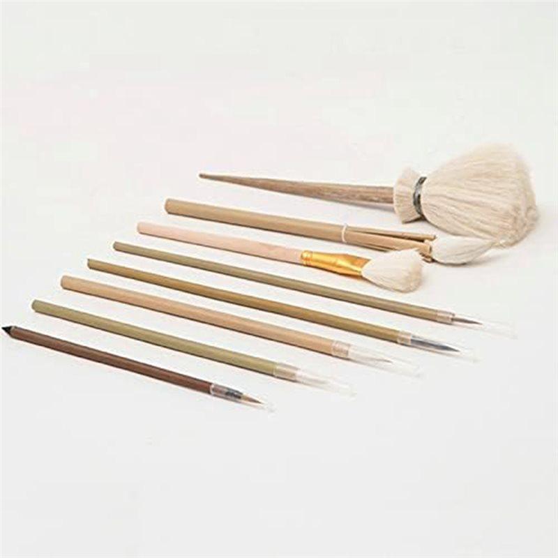 2025 Trend Painting Painted Hook Pen 8PCS/Set Writing Brush Pottery Tools Dust Hydration For Clay Polymer Tool