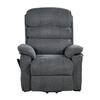 Power Lift Recliner Chair, Dual Motor, Medium Electric Lift Chair with Heat and Massage for Elderly, Infinite Position Adjustment, Chenille Fabric,