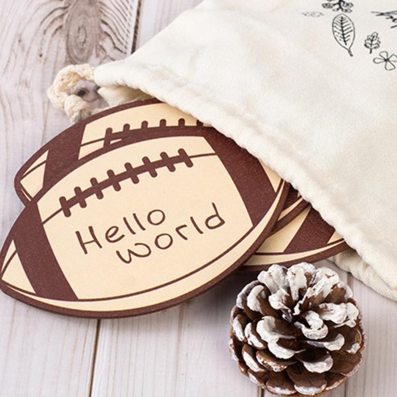 Baby Monthly Milestones Marker Discs Set with Stand and Bag Photo Props Baby Announcement Sign Gift for Infant Boy Girl