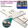 Flat Battery Busbar Nickel-plated Copper Copper Busbar New Battery Connector  Lifepo4 Cell Lithium