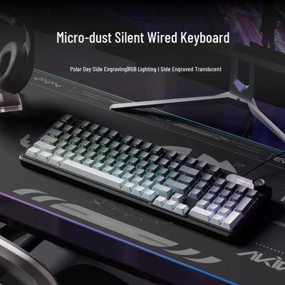 EWEADN V102 Wired Mechanical-Feel Keyboard Mouse Combo