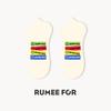 5 Pairs of Women's Summer Trend Outdoor Sports Deodorant Boat Socks