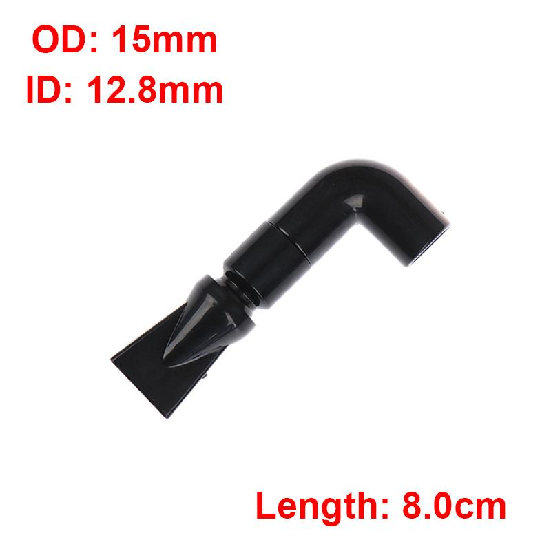 Fish Tank Filter Pump Water Outlet Pipe Water Flow Nozzle Duckbill Return Pipe Plumbing Fitting Aquarium 360° Adjustable Nozzle