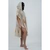 Damen-Poncho mit Kapuze, Baumwoll-Musselin-Stoff, Strandkleidung oder Freizeitkleidung/Vertuschungen, Mehrzweck-Poncho