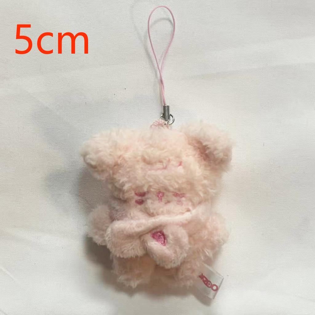 8pcs Mini 5cm Keychain Plush Doll Pendant FM Doll Creative Doll Bag Pendant For Straykids Plush Keychain Fans Cute Gift