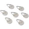 10 Pcs Sticky Invisible Adhesive Vertical Picture Hangers Plate Holders Plate Hanger Photo Frame Hangers