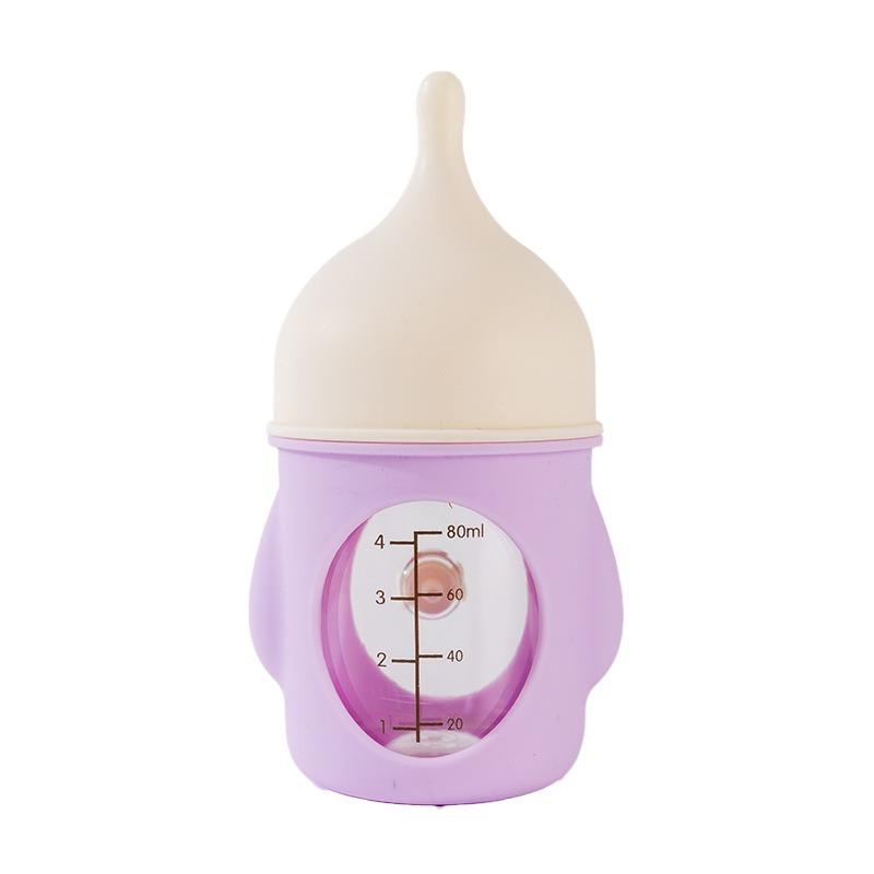 Pet Nursing Bottle For Newborn Kitten Puppy Anti Choke Anti Colic Silicone Nipple Feeder
