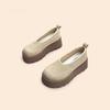 2025 Spring New Women's Shoes Comfortable Casual Shoes Shallow Platform Women's Shoes Height Increase Loafers