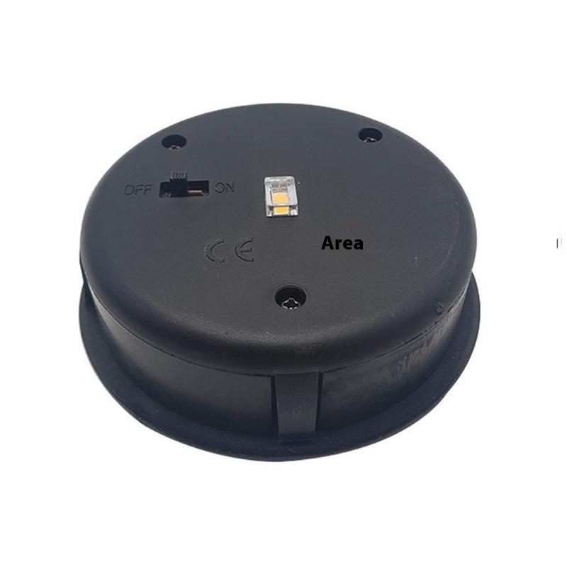 Solar Lamp Base With 600Mah Led Bulb Atmosphere Decorate Light Holder Ip44 Waterproof Led Night Light Base For Outdoor Garden